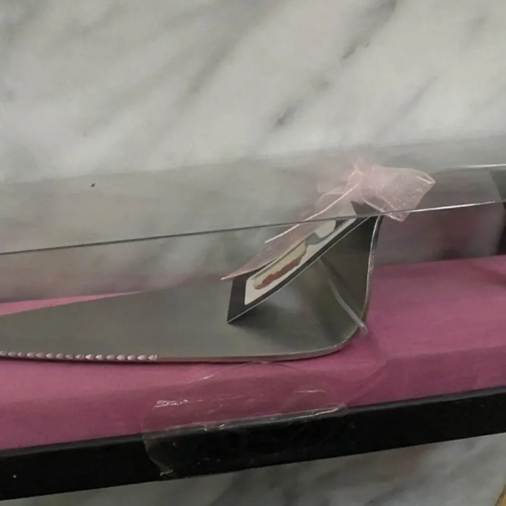 Wild Eye Design Stainless Steel High Heel Cake Server New